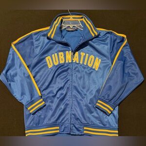 Blue and Yellow Dubnation Track Jacket